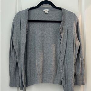 J. Crew Classic Gray Women's Cardigan